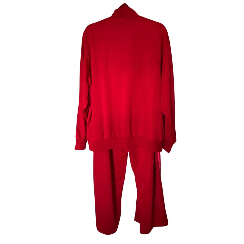 Adidas Originals Women's 2PC Tracksuit Set Red Pink 2XL NWOT - Picture 3 of 16